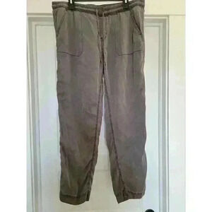 Calvin Klein Jeans 100% Lyocell Women Pant Relaxed Bohemian Lagenlook L